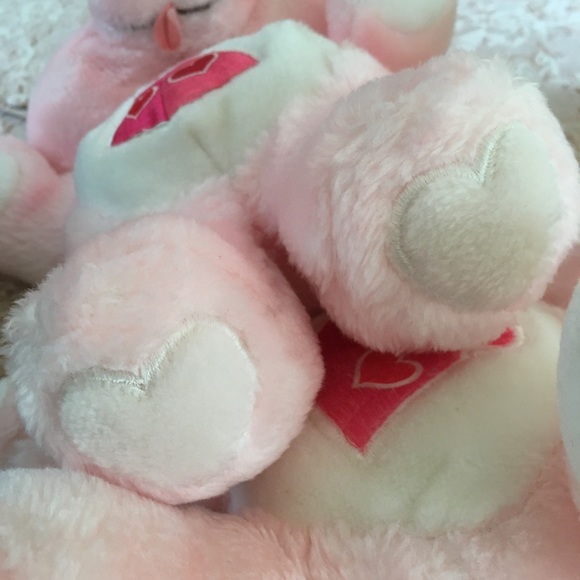SOLD OUT ———- ORIGINAL 1984 CARE BEAR COUSIN LOTSA HEART ELEPHANT 13” Plush - Picture 6 of 14